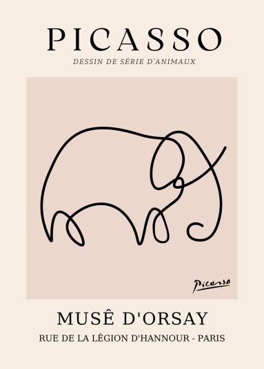 Plakat Picasso Tegning
