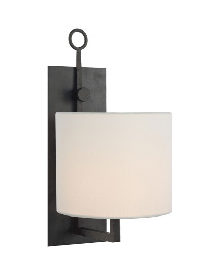 Visual Comfort Aspen Iron Wall Lamp Black