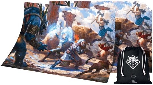 Good Loot The Witcher Puslespill Geralt og Triss 1000 brikker