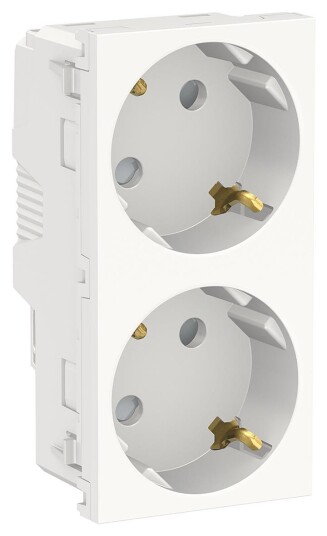 Schneider Electric NU306718A Stikkontakt 45 x 90 x 40,4 mm Installasjonsmaterial