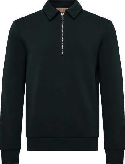 Mos Mosh Gallery Mmgabel Zip Polo Sweat Navy XXL