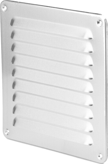 Ventilrist Fresh Uten Stuss Aluminum, 195X195 mm