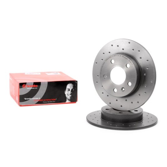 Bremseskive BREMBO 08.7627.1X