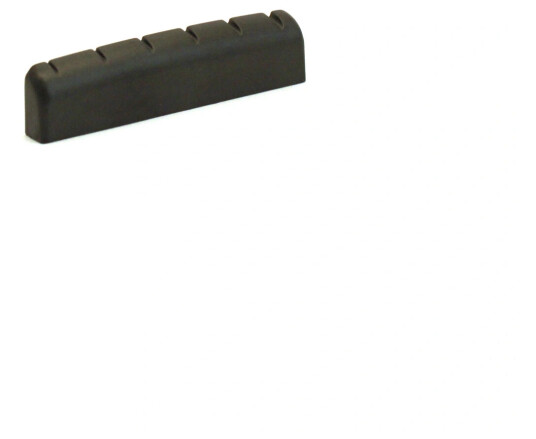 Graph Tech Pt-6011-00 Svart Tusq Xl Slotted Nut 43 Mm Rounded, Flat