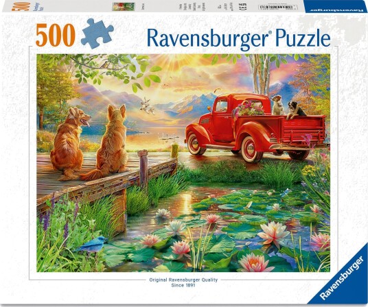 Puslespill 500 Sommerflørt Ravensburger Puslespill 500 Sommerflørt Ravensburger