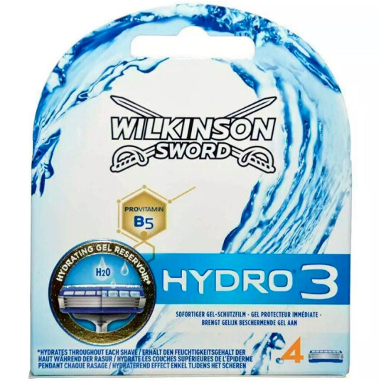 Wilkinson Barberblad 4 stk. Hydro 3