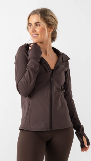 Röhnisch Thermaflow Hood Full Zip Brun XL