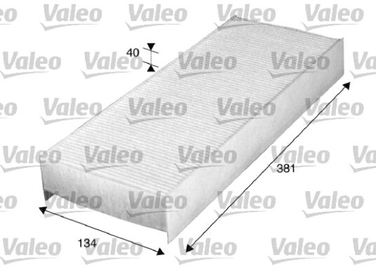 Kupefilter VALEO 716010 Kupefilter VALEO 716010