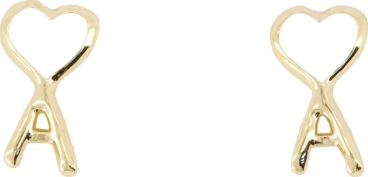 Ami Paris Dame Accessories Gul ONE SIZE,
