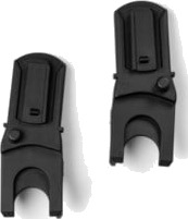 Yngri Juva Bilstoladapter Black