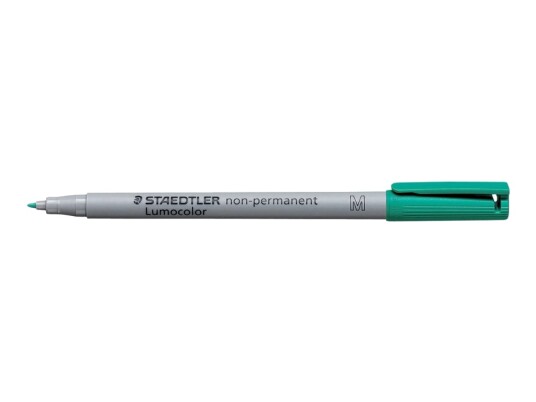 Staedtler Lumocolor 315 Fibertuppenn Ikke-Permanent Grønn 1 Mm Medium En Pakke 10