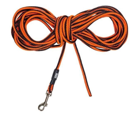 Pro Dog Rope Treningsline Svart/Oransj