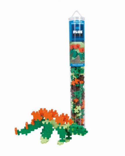 Plus-Plus i rør Stegosaurus 100 stk Plus-Plus i rør Stegosaurus 100 stk
