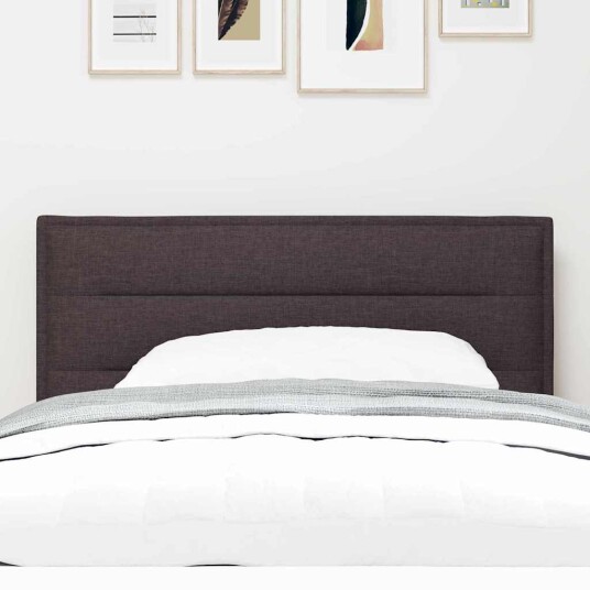Hodegavl LinjesDesign Mørk Brun 80 cm Stoff