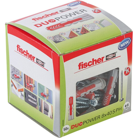 Fischer DuoPower Plugger 8x40mm 50 Stk