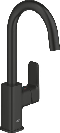 Grohe Cubeo 1017712430 Servantbatteri Matt svart, Baderom