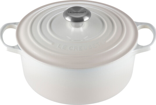 Le Creuset Støpejernsgryte 4,2L/24cm Meringue