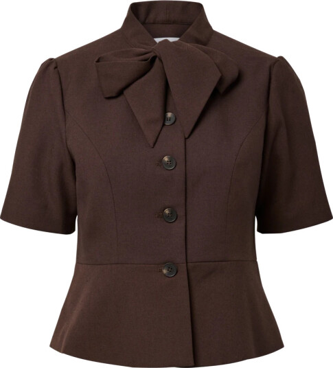 YAS Yasriu 2/4 Scarf Blazer S. Brown 40