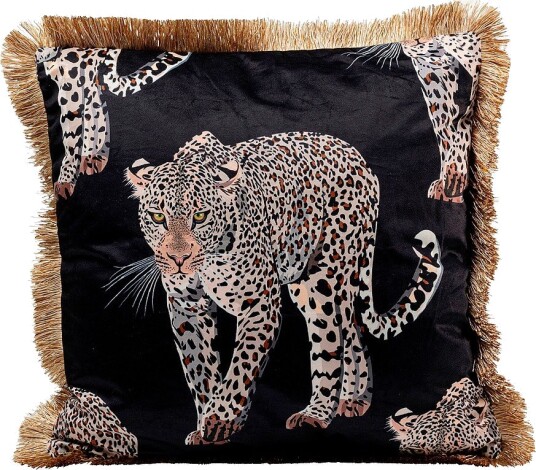 KARE Design   Pute Leopard 45x45cm   Flerfarget