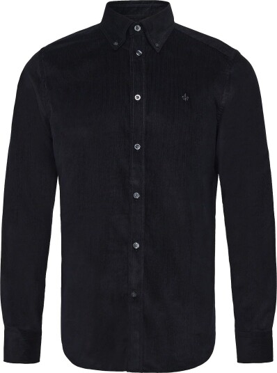 Morris Douglas Cord Shirt Slim Fit GREY M