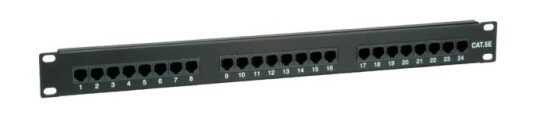 Value Patchpanel Cat.5E Utp Czarny 26.99.0349-5 Value Patchpanel Cat.5E Utp Czarny 26.99.0349-5