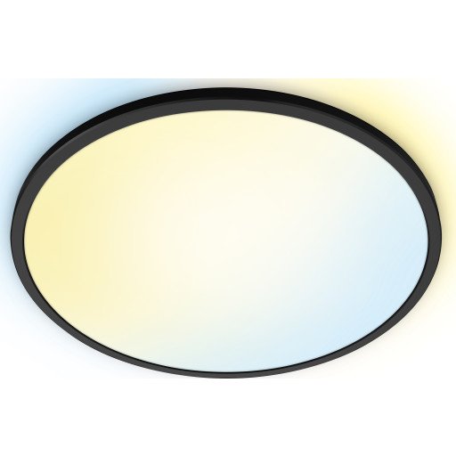WiZ Superslim Smart Taklampe - Svart 22W