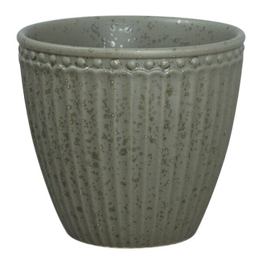 GreenGate   Everyday Alice lattekopp 35 cl olive green