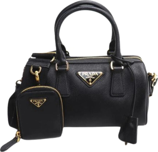 Prada Vintage Dame Svart