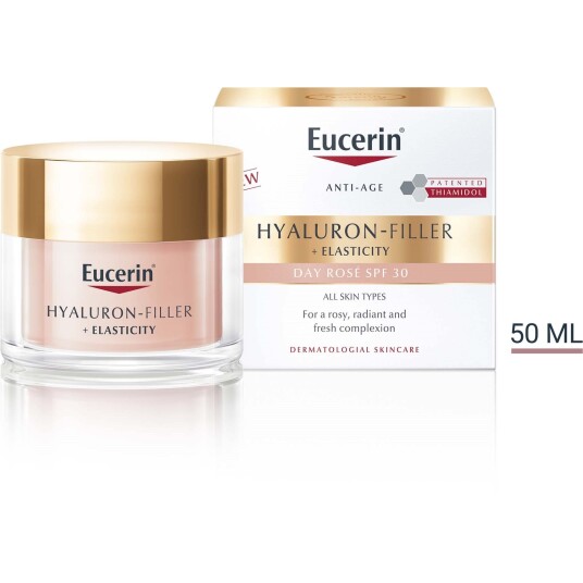 Eucerin Hyaluron Filler + Elasticity Dagkrem SPF30 50 ml for Moden Hud Eucerin Hyaluron Filler + Elasticity Dagkrem SPF30 50 ml for Moden Hud