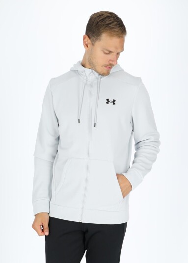 Under Armour Ua Armour Fleece Fz Hoodie Halo Gray M Hoodies Under Armour Ua Armour Fleece Fz Hoodie Halo Gray M Hoodies