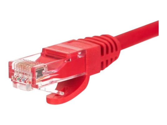 Netrack Koblingskabel Rj-45 Hann Til Rj-45 Hann 1.5 M Utp Cat 5E Uten Hindringer Formstøpt Flertrådet Rød