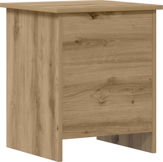 vidaXL Oppbevaringskiste Artisan eik 40 x 40 x 50 cm Konstruert tre