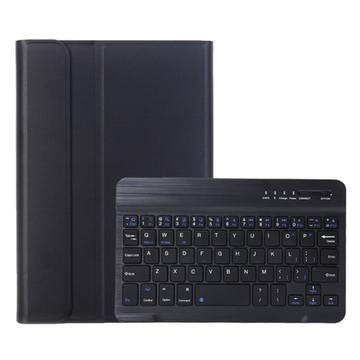 Samsung Galaxy Tab A9 Etui med Bluetooth tastatur Svart