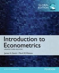 Introduction to Econometrics Third Edition, Pent brukt bok uten markeringer
