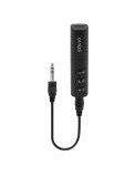 Savio Transmiter TR-11/odbiornik lydkontakt 3,5 mm czarny, Bluetooth, AUX, Sort, 3 t, 0,5 t, Lyd (3,5 mm)