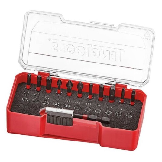 Teng Tools TJ1413 Bitssett 12 deler Maskintilbehør & forbruk