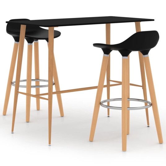 Barsett 3 deler svart 8720286191767