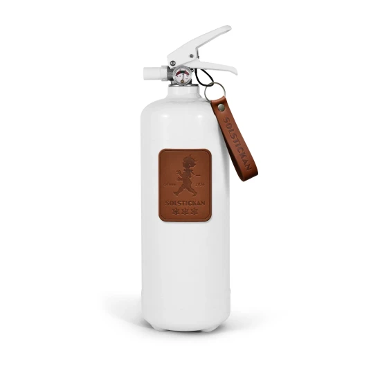 Solstickan Design Brannslukker 2kg Mørkebrunt skinn Solstickan Design Brannslukker 2kg Mørkebrunt skinn