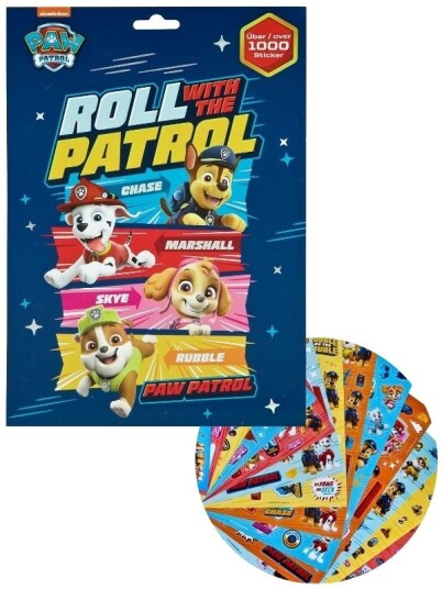 Paw Patrol Klistremerker 17 Ark