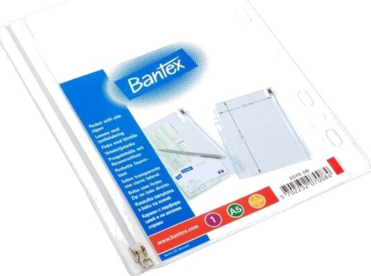 Lynlåslomme Bantex A5 Pakke A 10 Stk.