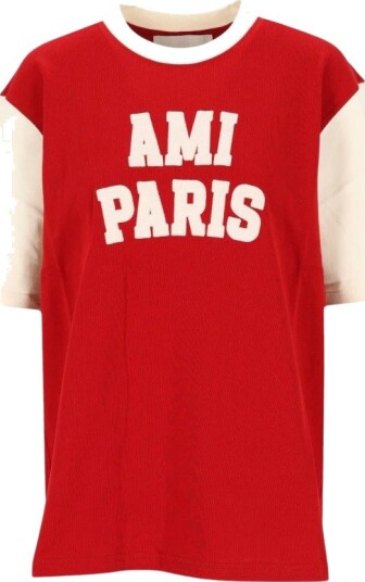 Ami Paris Herre Topper Rød L,