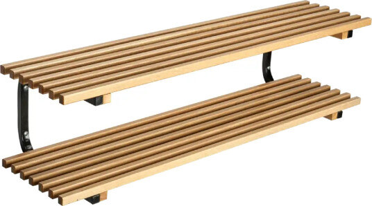 Essem Design Sara Skohylle vägghängd 100 cm Eik Sort