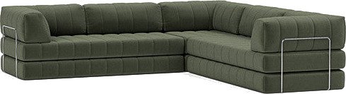 CozyPad Hjørnesofa med armlener B 6002582