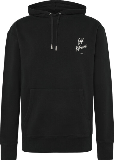 Maison Kitsune Hoodie Cafe Kitsune New Black XS