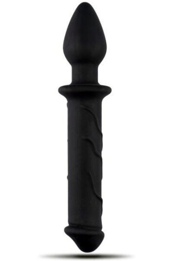Realistic Dildo With Anal Plug 22 cm Realistic Dildo With Anal Plug 22 cm
