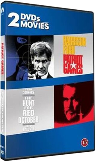 Patriotenes Spill / Jakten På Rød Oktober (DVD) 2 filmer i En