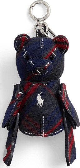 Polo Ralph Lauren Plaid Cotton Polo Bear Charm MULTI PLAID One Size