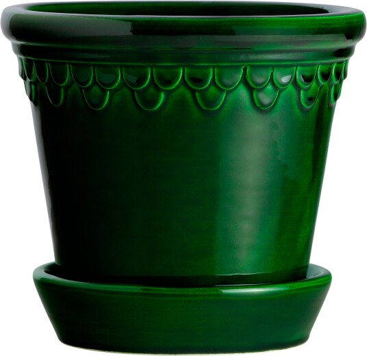 Bergs Potter Københavner Green Emerald 14 Cm Krukker Steffen Berg Grønn