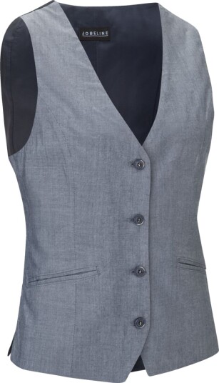 JOBELINE Vest dame Blake; Størrelse 50; Lyseblå