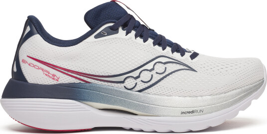 Saucony Men"s Endorphin Trainer White/navy 40 Saucony Men"s Endorphin Trainer White/navy 40